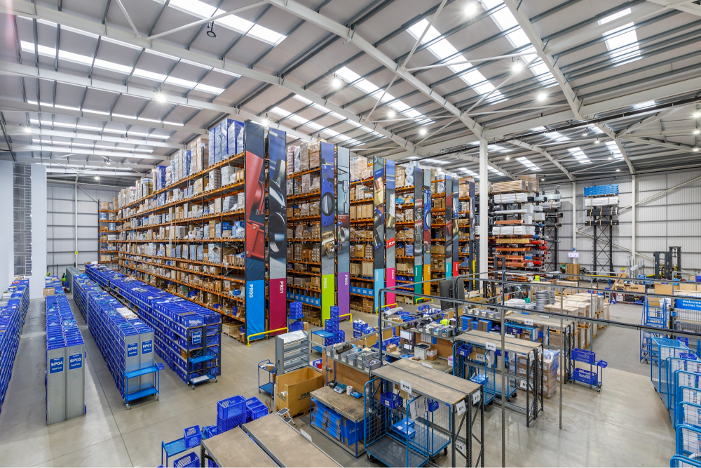 brymec gatwick warehouse inside