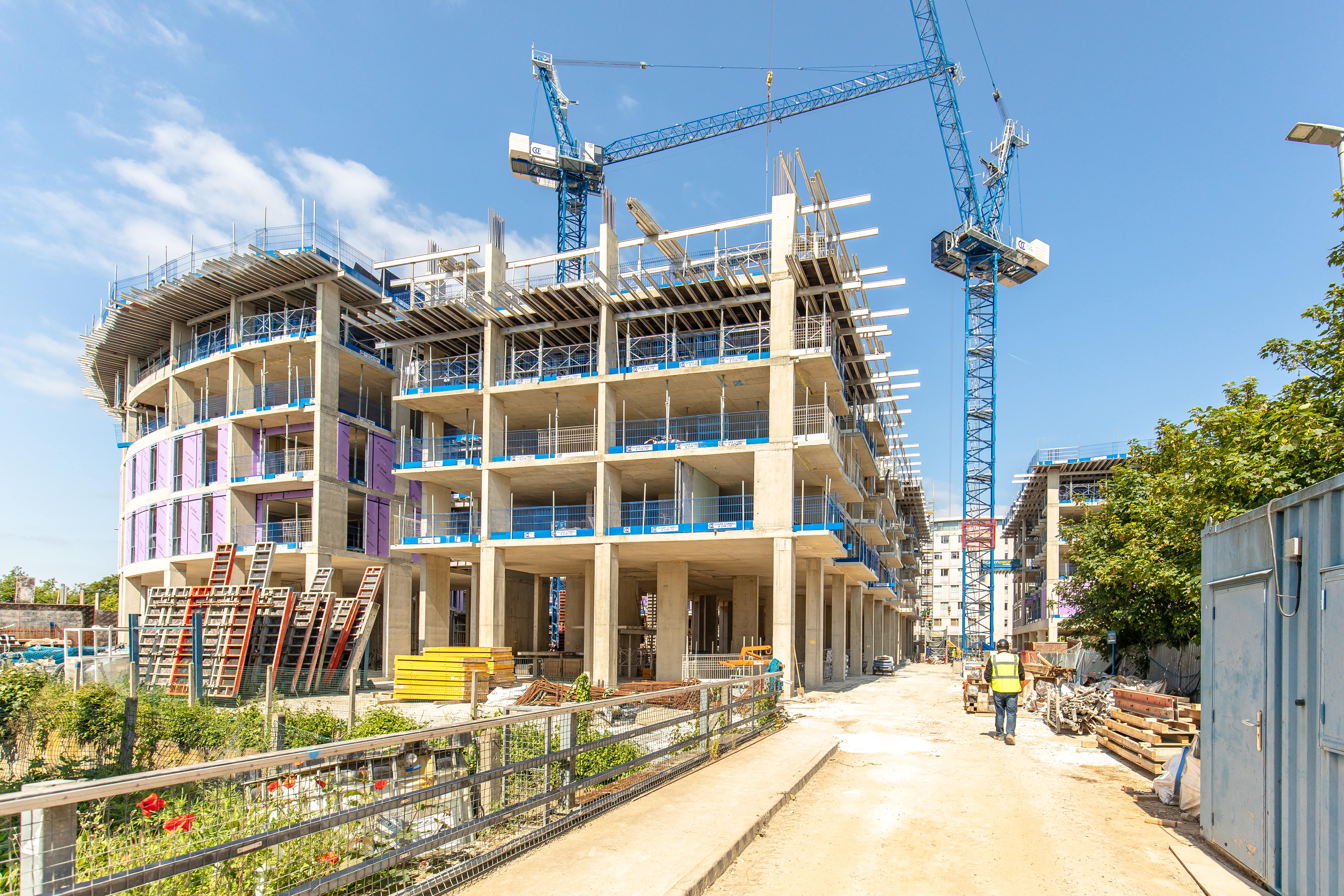 North Street site at the launch of the project