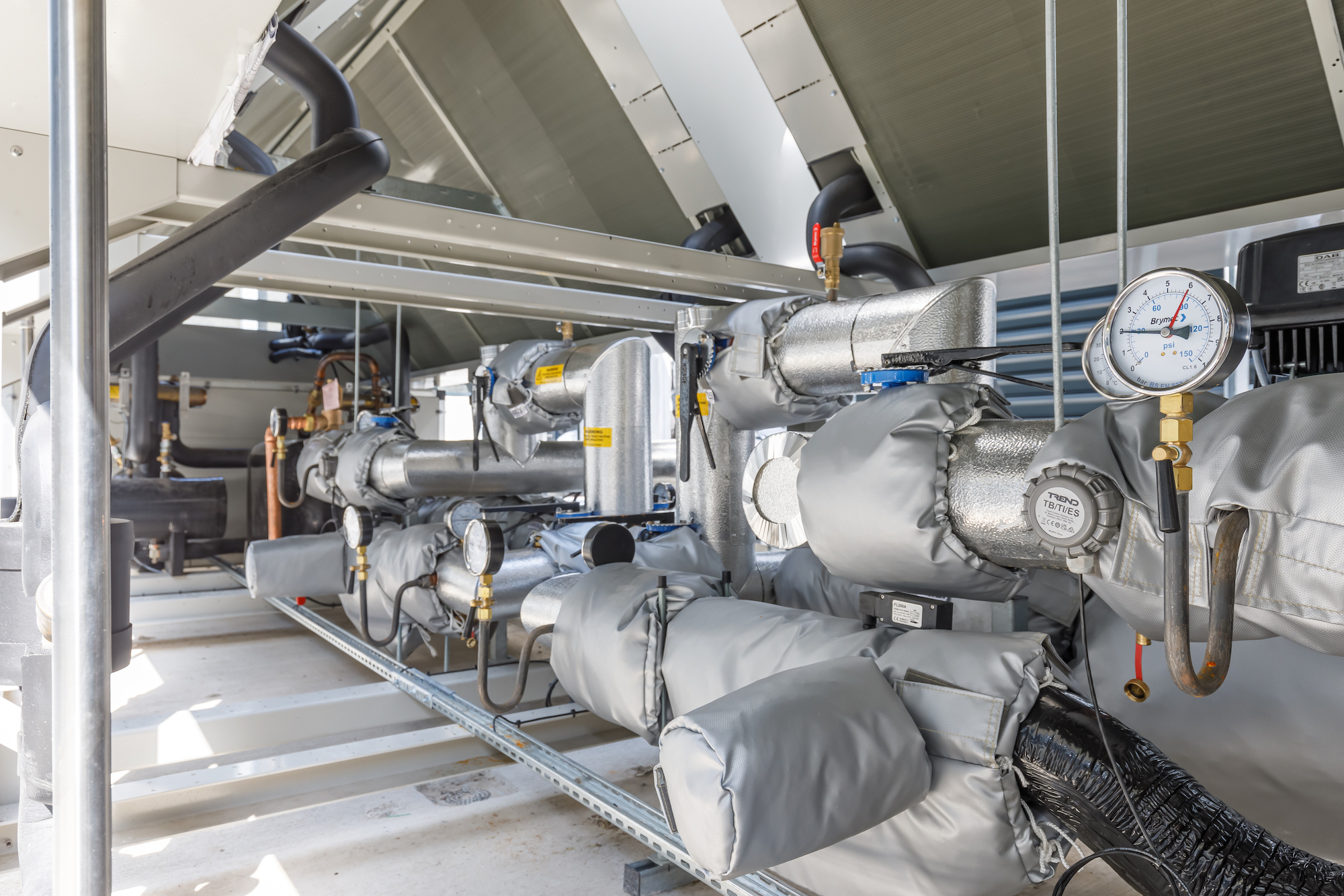 BAU Mechanical plantroom