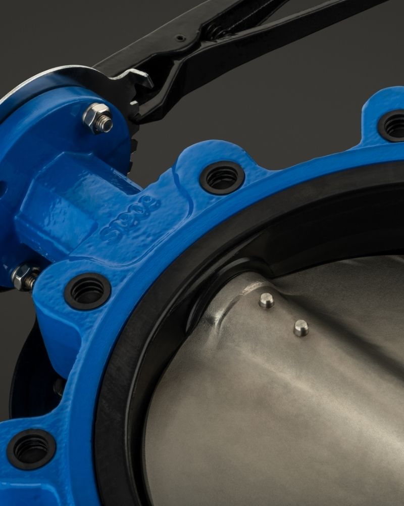 brymec ductile iron butterfly valve