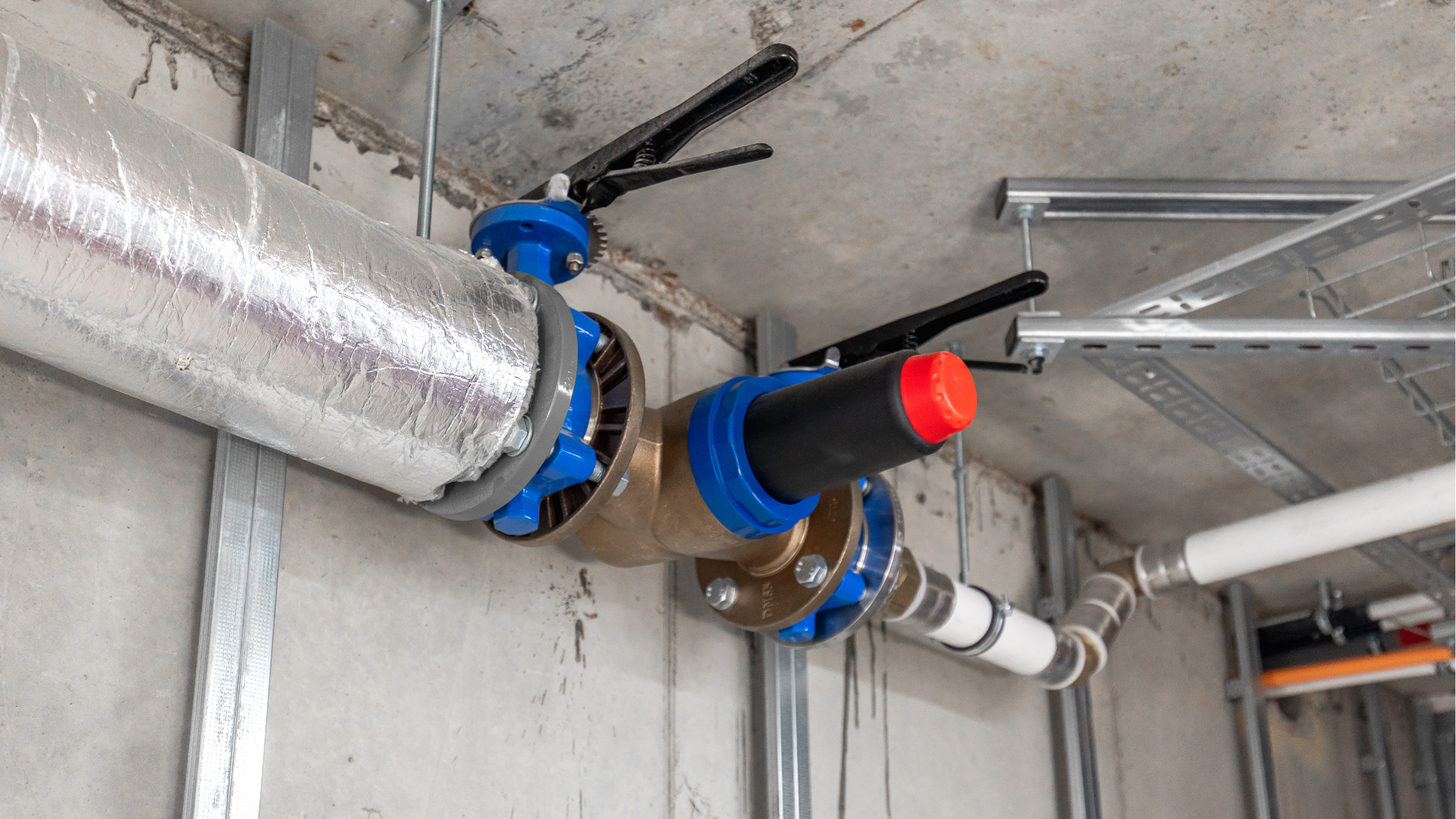 brymec butterfly valve installed