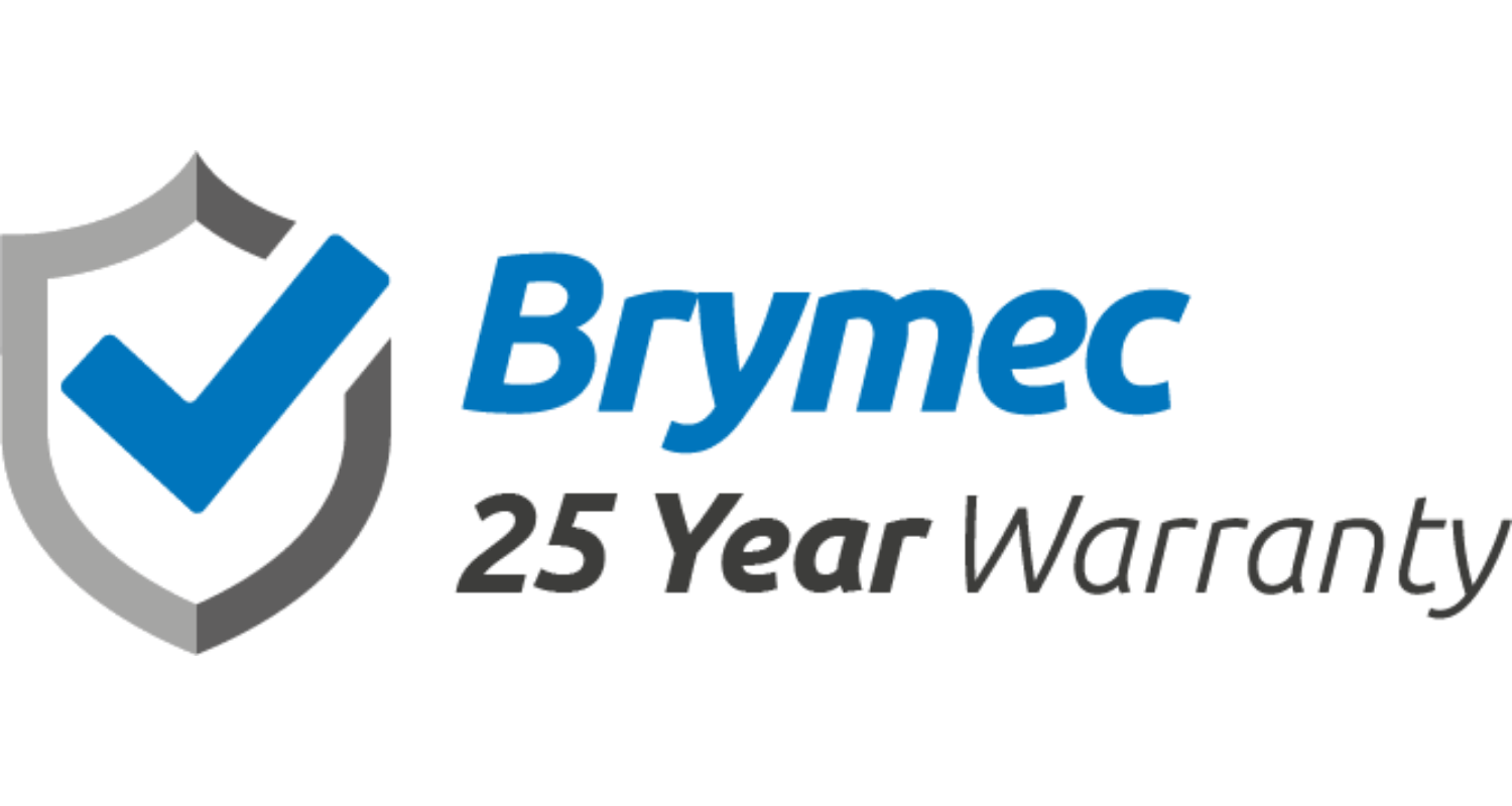 brymec 25 year warranty logo