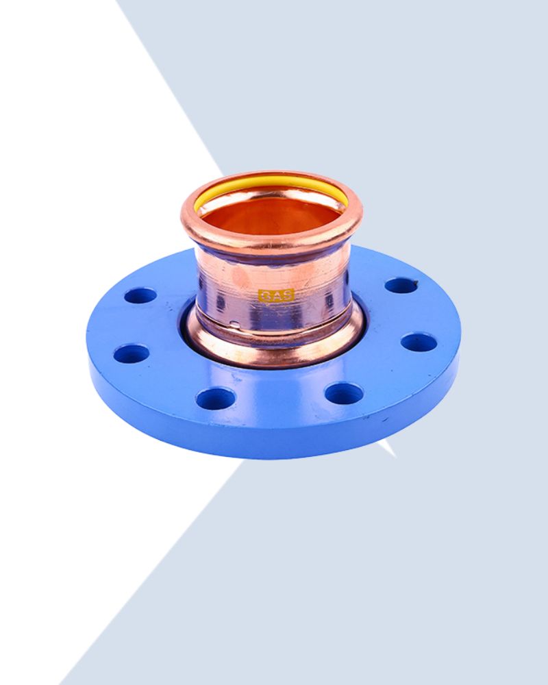 brymec copper press gas crimping flange