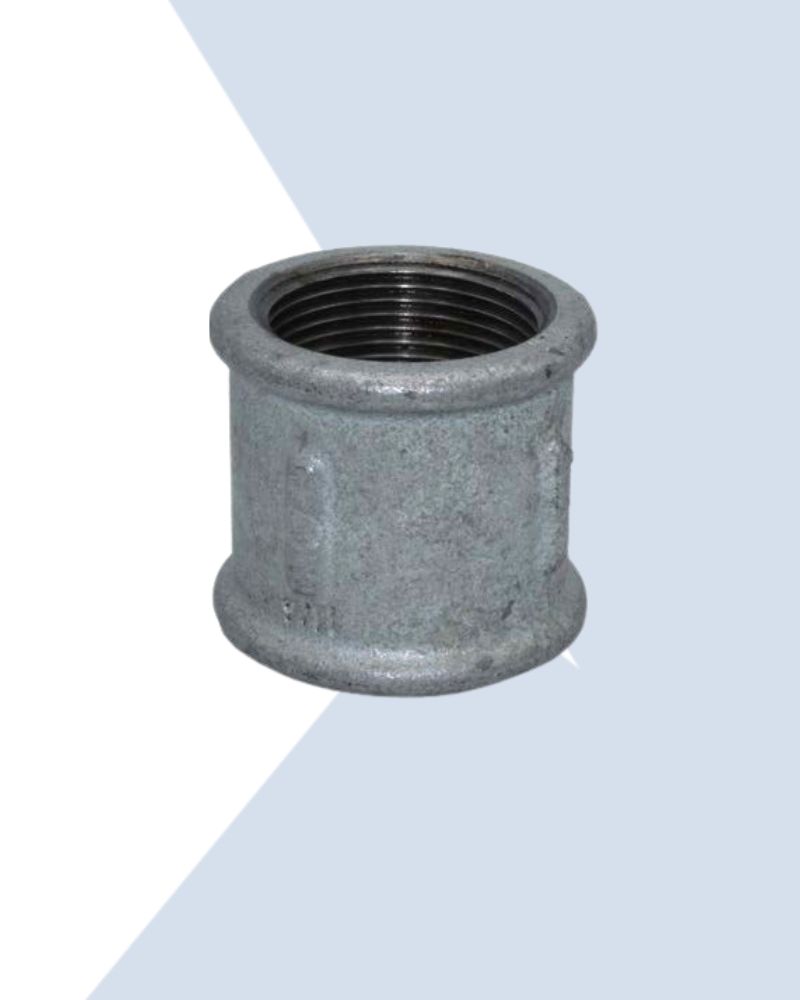 galvanised brymec malleable iron socket