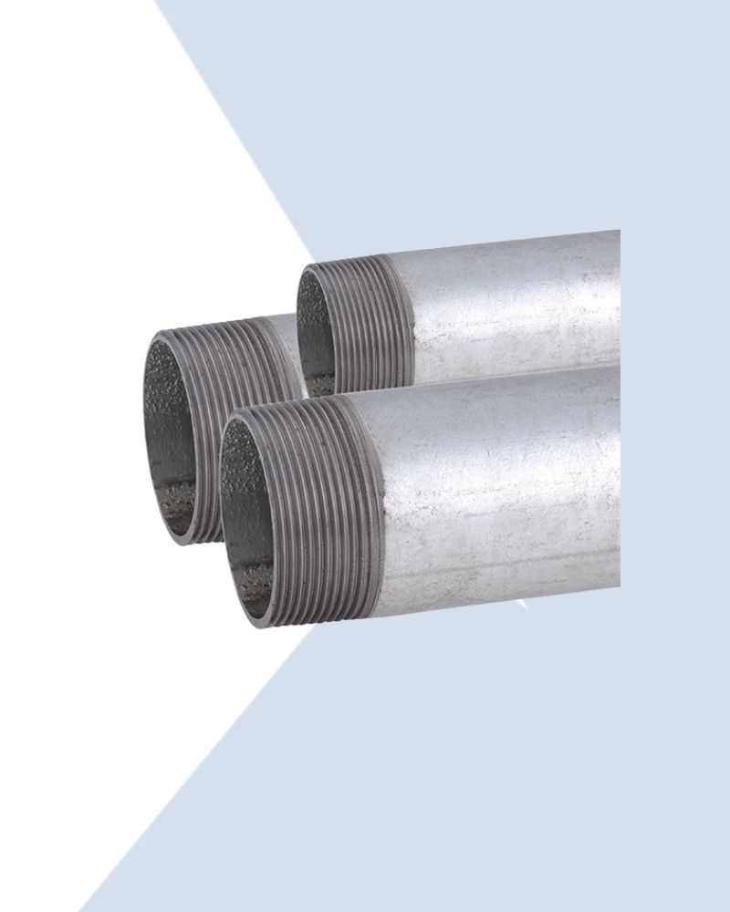 galvanised brymec threaded steel pipe