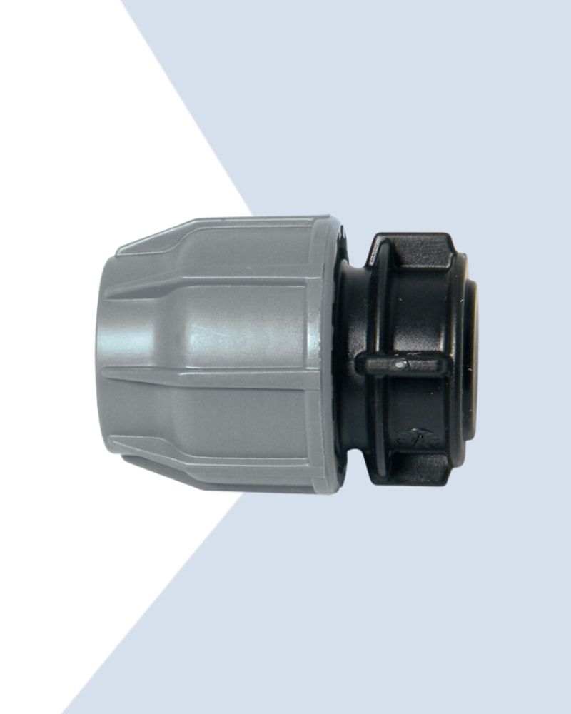 MDPE end cap